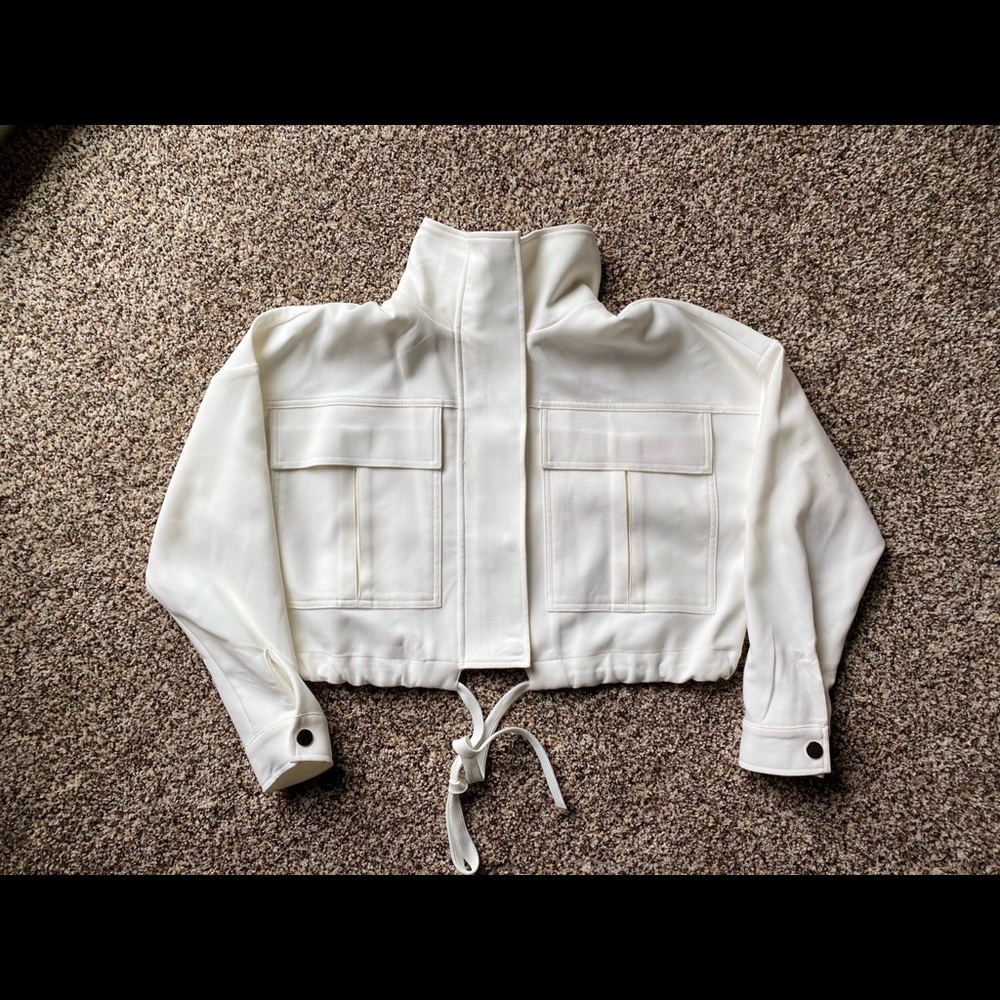 Jennifer Lopez White Jacket